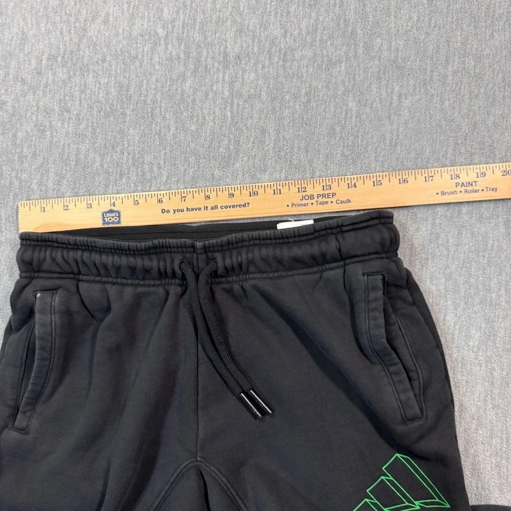 adidas‎ Activewear Pants Men L Black Sweatpants Jogger Athletic Performance